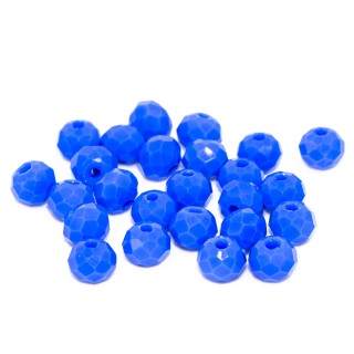 Бусины кастрюли 6*4мм, светло-голубой непрозрачный